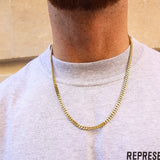 Gold Cuban Chain 5mm - VIRAGE London, 10010001010518