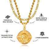 Gold Jesus x Figaro Set USPs - VIRAGE London, 8900