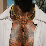 Gold Onyx x Cuban Set - VIRAGE London