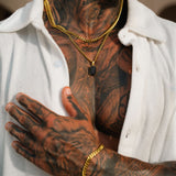 Gold Onyx x Cuban Set - VIRAGE London