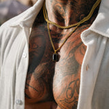 Gold Onyx x Cuban Set - VIRAGE London