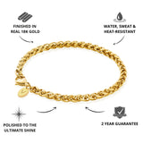 Gold Wheat Bracelet 5mm - USPs - VIRAGE London