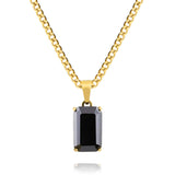 Gold Onyx Pendant - VIRAGE London