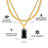Gold Onyx x Cuban Set - USPs -VIRAGE London