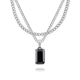 Silver Onyx x Cuban Set - VIRAGE London