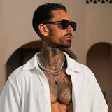 Silver Onyx x Cuban Set - VIRAGE London