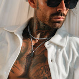 Silver Onyx x Cuban Set - VIRAGE London
