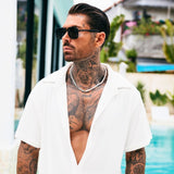 Silver Pearl x Cuban Chain - VIRAGE London