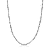 Silver Wheat Chain 3mm - VIRAGE London