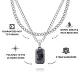 Silver Spectrolite x Cuban Set - USPs - VIRAGE London