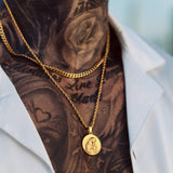 Gold St Mary Pendant - VIRAGE London