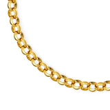 Gold Belcher Bracelet 5mm - VIRAGE London, 40100001010507