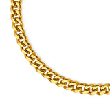 Gold Cuban Bracelet 5mm - VIRAGE London, 40010001010507