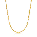 Micro Cuban Chain Gold 3mm - VIRAGE London