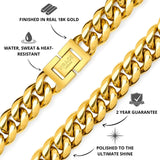 Cuban Chain Gold 12mm - USP's - VIRAGE London, 10010001011218