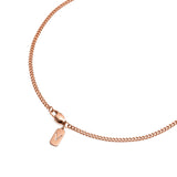 Curb Chain 2mm Rose Gold Focus - VIRAGE London, 10050001070218