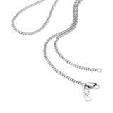 Curb Chain 2mm Silver Focus - VIRAGE London, 10050001020218