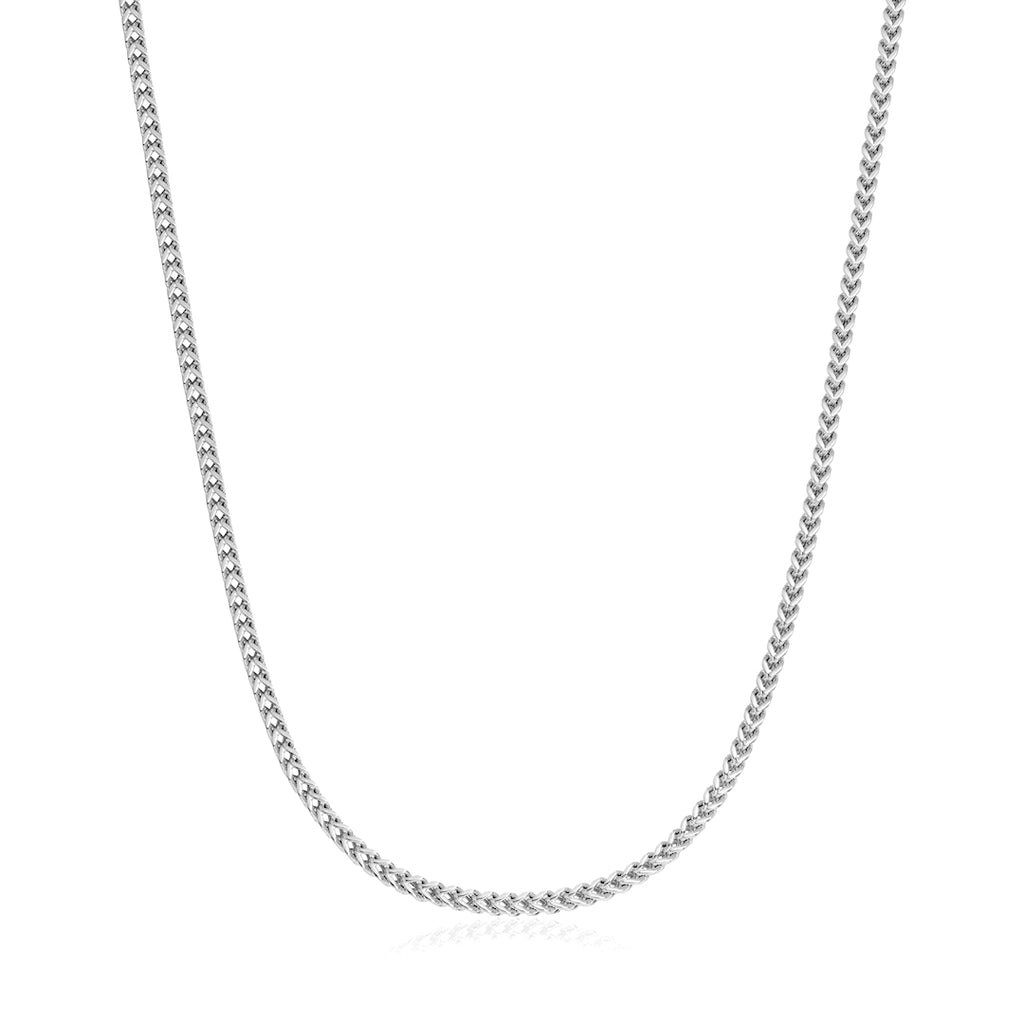 【関税・送料無料】VIRAGE London★フランコ チェーン 3mm Men's Franco Chain Silver 3mm | VIRAGE London