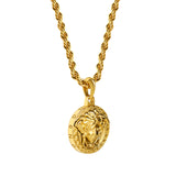 Gold Medusa Pendant - VIRAGE London