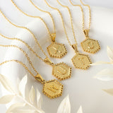 Initial Necklace Gold - VIRAGE London