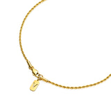 Rope Chain Gold 2mm Focused - VIRAGE London, 10030001010218