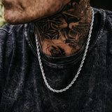Rope Chain Silver 5mm - VIRAGE London, 10030001020518