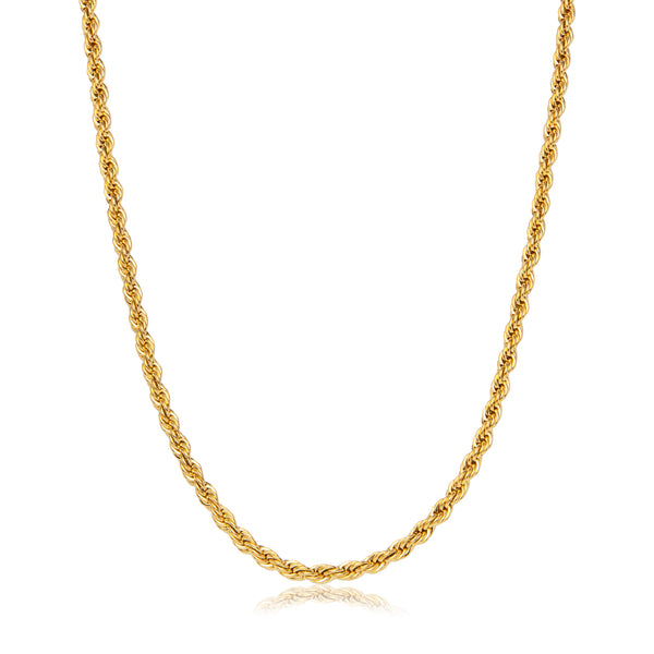 Rope Chain Gold 5mm - VIRAGE London