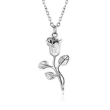 Silver Rose Pendant - VIRAGE London