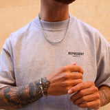 Silver Rope Chain & Bracelet Set 5mm - VIRAGE London, 70030001020525
