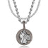 Gun Metal & Silver St Christopher X Cuban Set - VIRAGE London, 2133