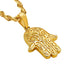 Gold Hamsa Pendant - VIRAGE London