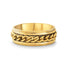 Gold Cuban Ring - VIRAGE London, 5061034731594
