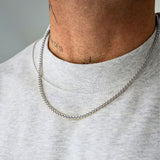 Wheat Chain Silver 3mm - VIRAGE London, 10030001020318