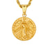 Gold Angel Pendant - VIRAGE London