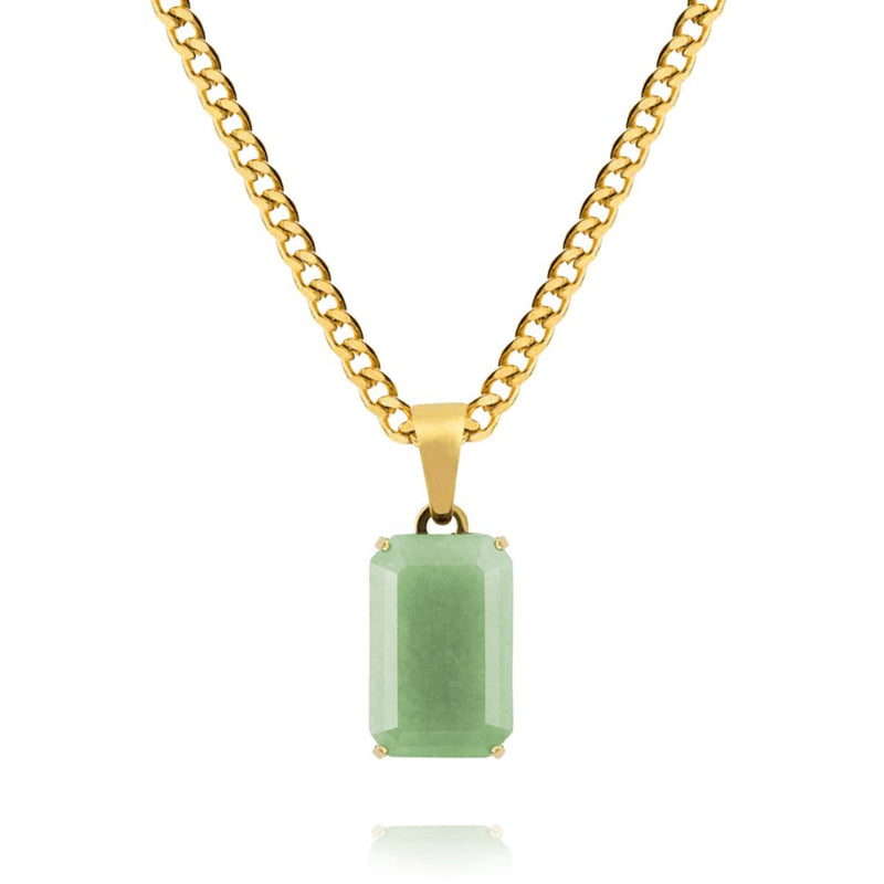 Gold Aventurine Pendant - VIRAGE London