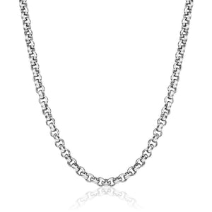 Belcher Chain Silver 5mm - VIRAGE London, 10100001020518