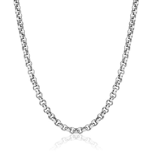 Belcher Chain Silver 5mm - VIRAGE London, 10100001020518