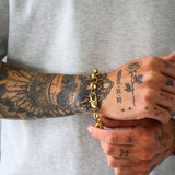 Belcher Bracelet Gold 12mm - VIRAGE London, 40100001011207