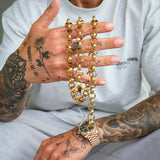 Belcher Chain Gold 12mm - VIRAGE London, 10100001011218