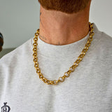 Belcher Chain Gold 12mm - VIRAGE London, 10100001011218