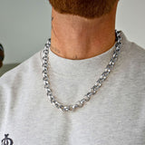 Belcher Chain Silver 12mm - VIRAGE London, 10100001021218