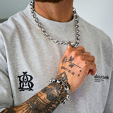 Belcher Chain Silver 12mm - VIRAGE London, 10100001021218