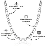 Belcher Chain Silver 12mm - USP's - VIRAGE London, 10100001021218