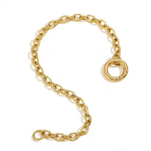 Gold Cable Chain Bracelet - VIRAGE London