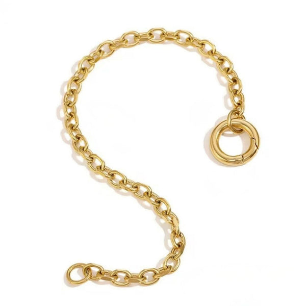 Gold Cable Chain Bracelet - VIRAGE London