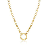 Gold Cable Chain Necklace - VIRAGE London