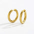 Classic Hoop Earrings Gold - VIRAGE London