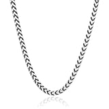 Franco Chain Silver 5mm - VIRAGE London, 10090001020518