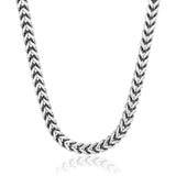 Franco Chain Silver 8mm - VIRAGE London, 10090001020818
