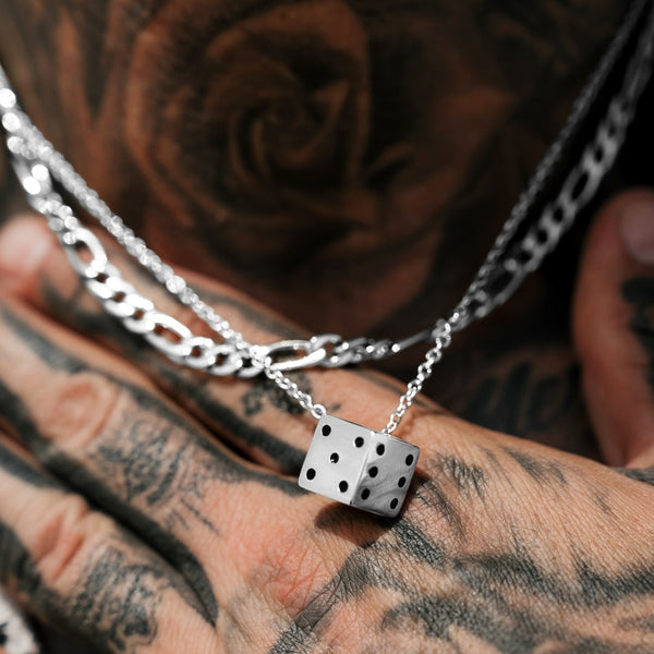 Silver Dice Pendant - VIRAGE London